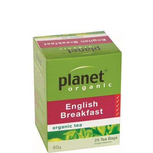 Planet Organic English Breakfast Tea 25 Bags