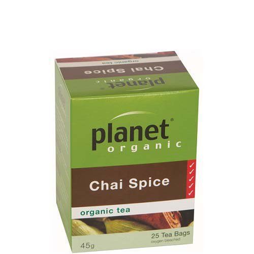 Planet Organic Chai Spice Tea 25 Bags