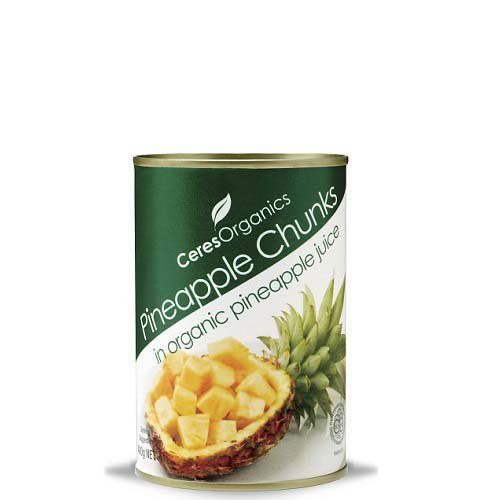 Ceres Organics Pineapple Chunks 400G