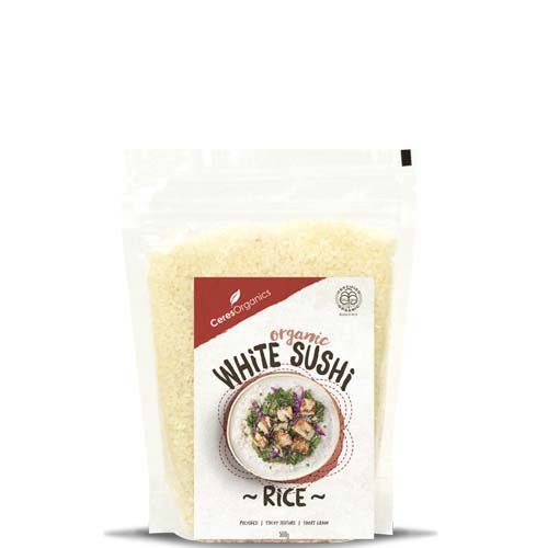 Ceres Organics White Sushi Rice 500G