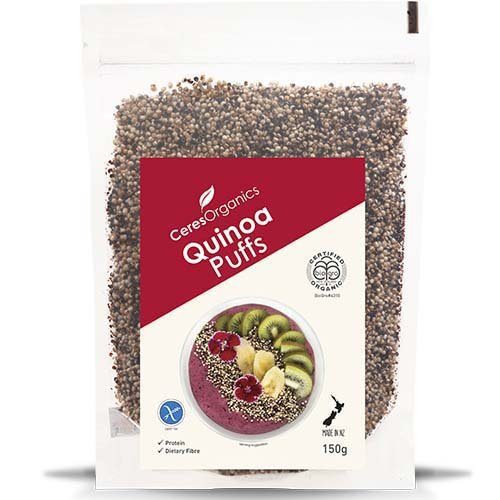 Ceres Organics Quinoa Puffs 150G