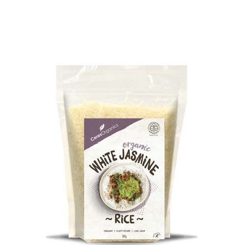 Ceres Organics Jasmine White Rice 500G