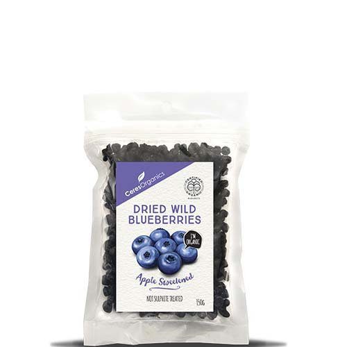 Ceres Organics Wild Blueberries Dried 150G