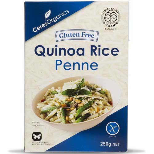 Ceres Organics Rice & Quinoa Penne 250G