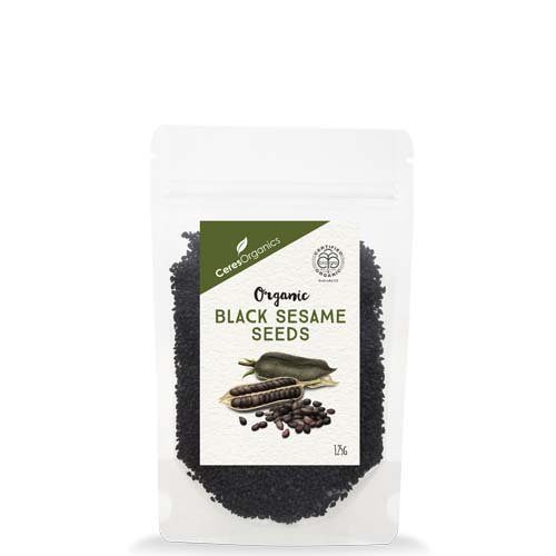 Ceres Organics Black Sesame Seeds 125G