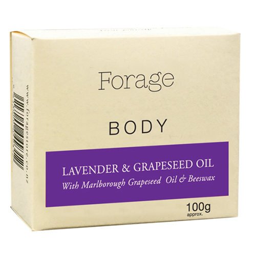 Forage Body Bar Lavender & Grapeseed Oil 100G