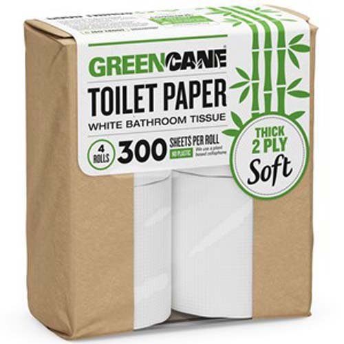 Greencane Toilet Tissue 4Pk
