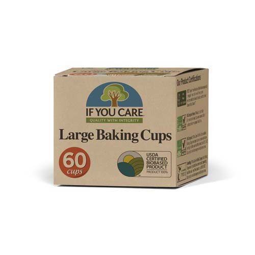 If You Care Baking Cups Large 60 Unbleach