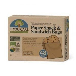 If You Care Paper Sandwich Bags 48 Bags
