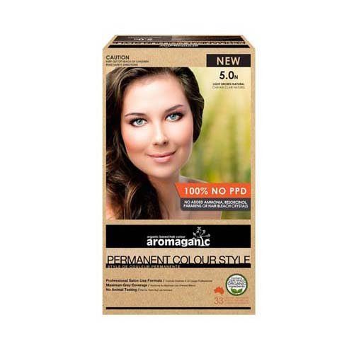 Aromaganic Hair Colour Light Brown 5.0