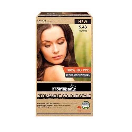 Aromaganic Hair Colour Copper Blond 5.43