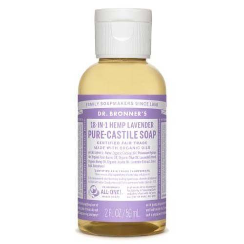Dr Bronner Lavender Castile Soap 60ML