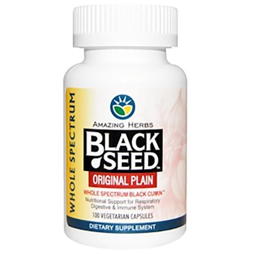 Amazing Herbs Black Cumin Seed 100 Caps