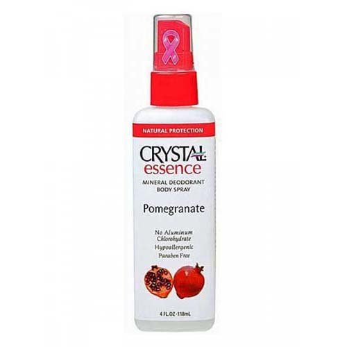 Crystal Essence Body Spray Pomegranate Deodorant 118ML