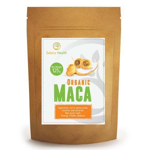 Seleno Health Organic Maca Powder 125G