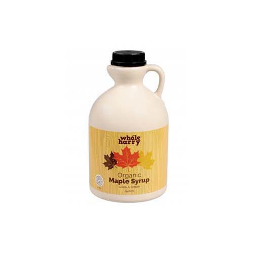 Whole Harry Organic Maple Syrup Amber 946M