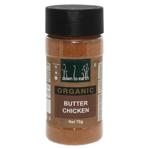 Down To Earth Organic Butter Chicken Spices 70G