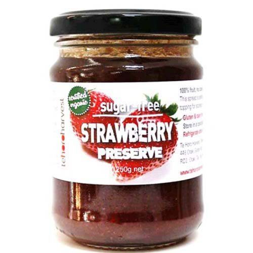 Te Horo Harvest Sugar Free Strawberry Preserve 250G
