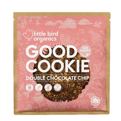 Little Bird Organics Double Chocolate Chip Good Cookie 70G