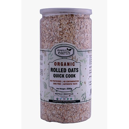 Down To Earth Rolled Oats Quick Cook 500G
