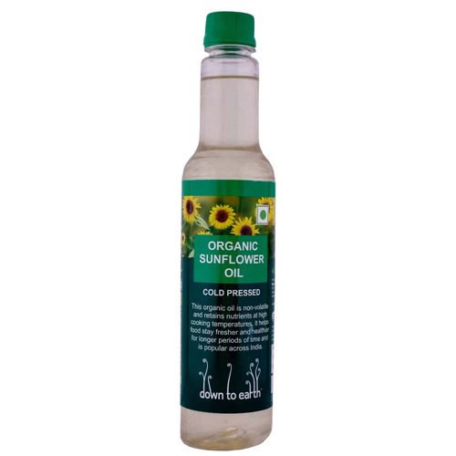 Down To Earth Sunflower Oil Cold Press 500ML