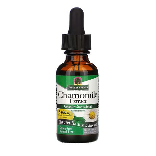 Nature’s Answer Chamomile Extract 1200mg Alcohol-Free 30ml