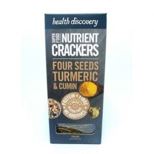 Health Discovery Turmeric Cumin Crackers 150G