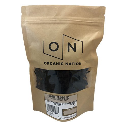 Organic Nation Wakame Fronds 50G