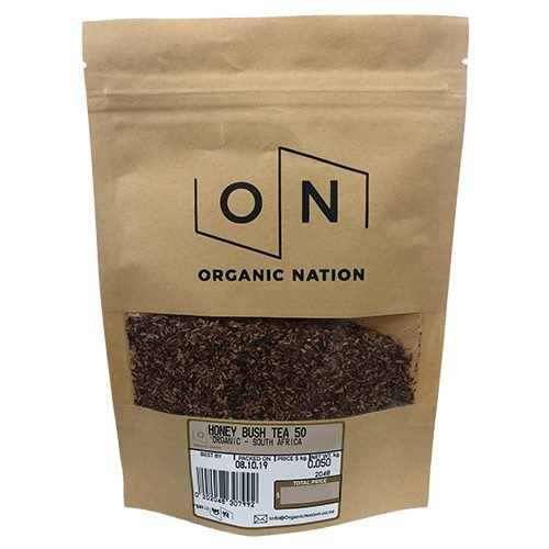 Organic Nation Honey Bush Tea 50G