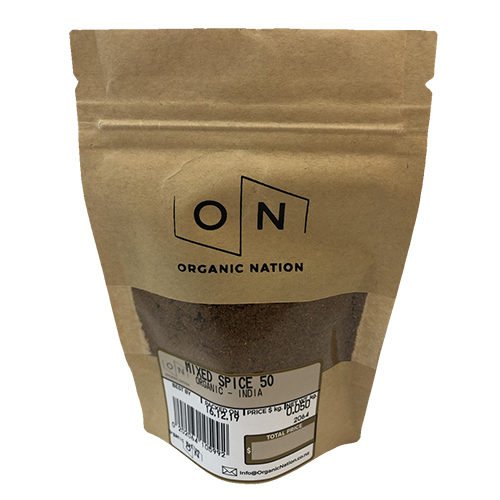 Organic Nation Mixed Spice 50G