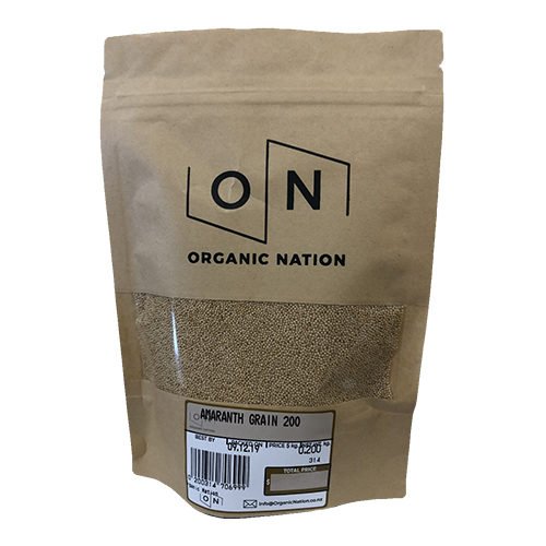 Organic Nation Amaranth Grain 200G