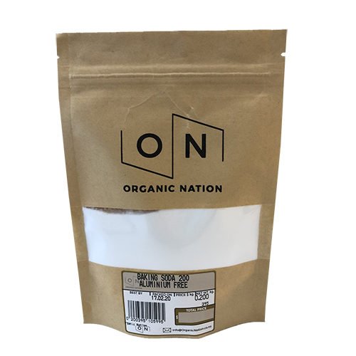 Organic Nation Baking Soda 200G