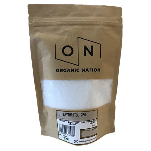Organic Nation Erythritol Sweetener 250G