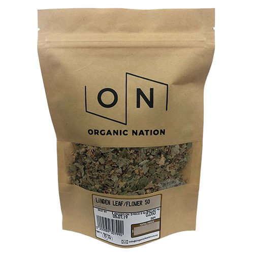 Organic Nation Linden Leaf/Flower 50G
