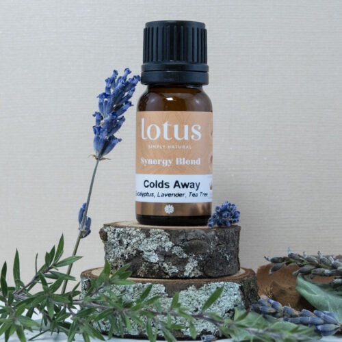 Lotus Oils Colds Away Synergy Blend Oil 10ml