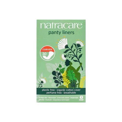 Natracare Panty Liner Curved 30