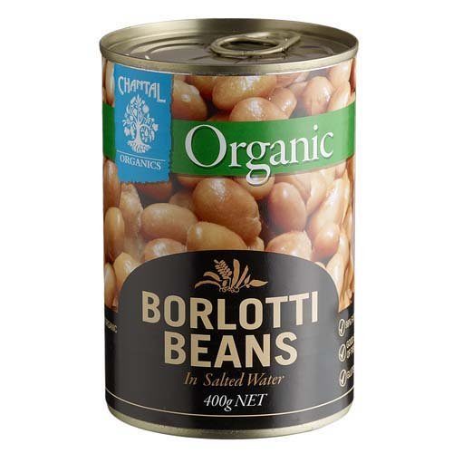 Chantal Organics Borlotti Beans 400G