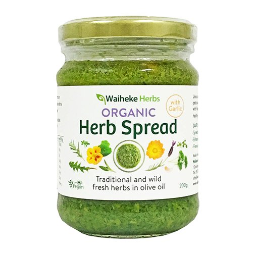 Waiheke Herbs Herb Spread Garlic 200G