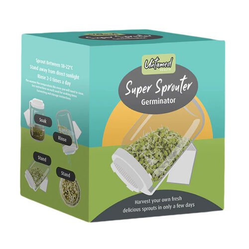 Untamed Health Super Sprouter Germinator Glass Jar