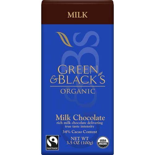 Organic Milk Choc Bar 37% Cacao 90G