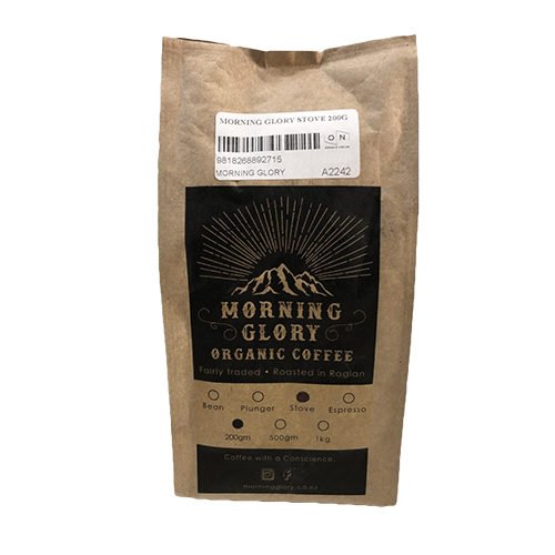 Morning Glory Organic Stove Top Coffee 200G