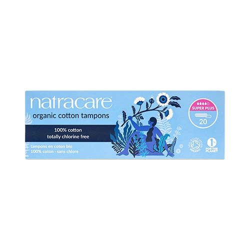 Natracare Cotton Tampons Super Plus 20