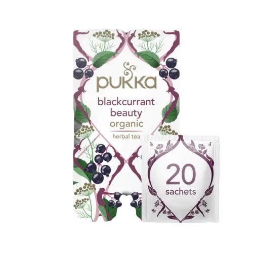  Pukka Blackcurrant Beauty Fruit Tea 20 Sachets