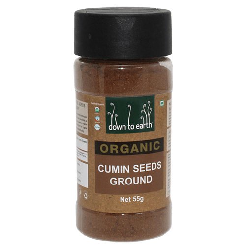 Down To Earth Cumin Seeds Ground 55G