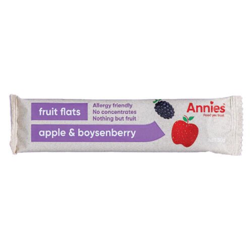 Annies Apple & Boysenberry Fruit Flats 30g