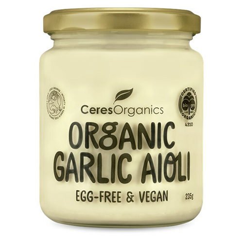 Ceres Organics Vegan Garlic Aioli 235G