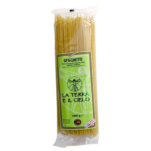 La Terra Organic Pasta Spaghetti White 500g