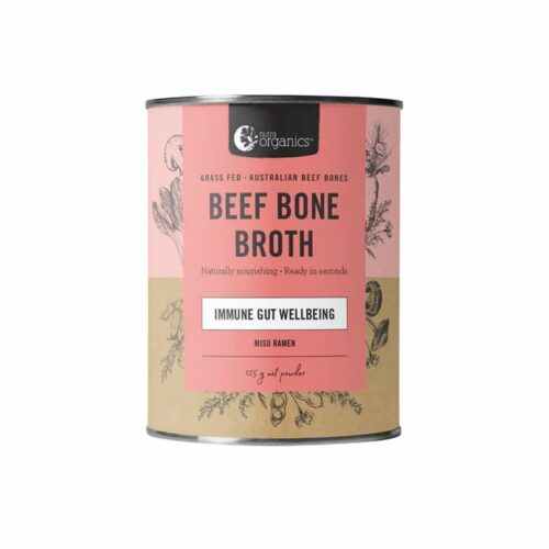 Nutra Organics Miso Ramen Beef Bone Broth 125g