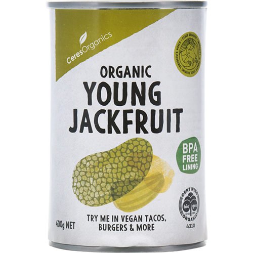Ceres Organic Young Green Jackfruit In Brine 400G
