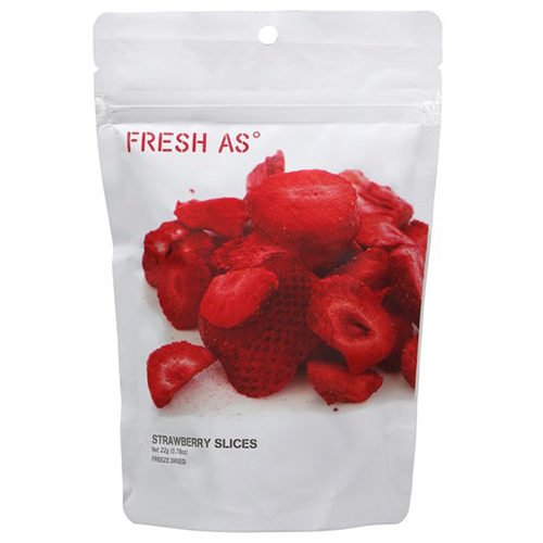 Fresh As Strawberry Slices Organic 22G